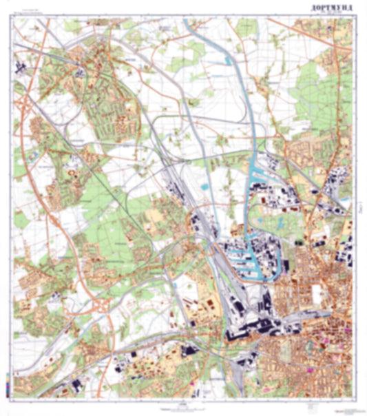 Dortmund 1 (Germany) - Soviet Military City Plans