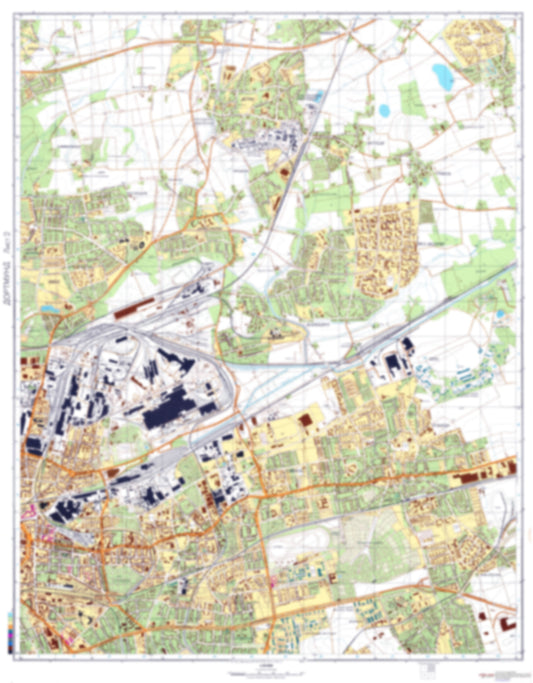 Dortmund 2 (Germany) - Soviet Military City Plans