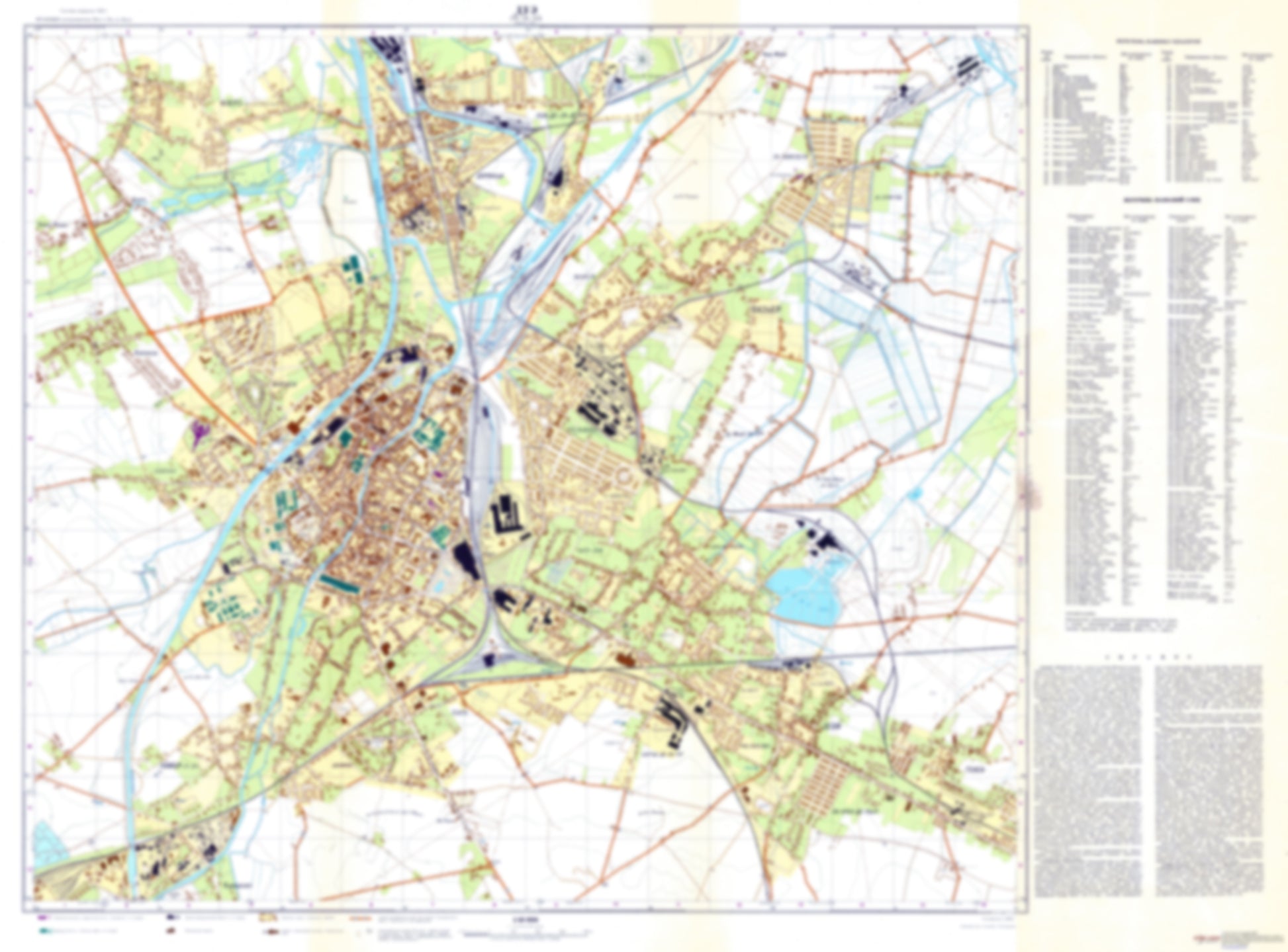 Douai (France) - Soviet Military City Plans