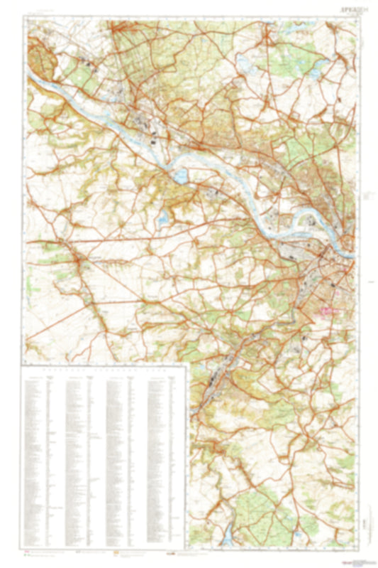 Dresden 1 (Germany) - Soviet Military City Plans