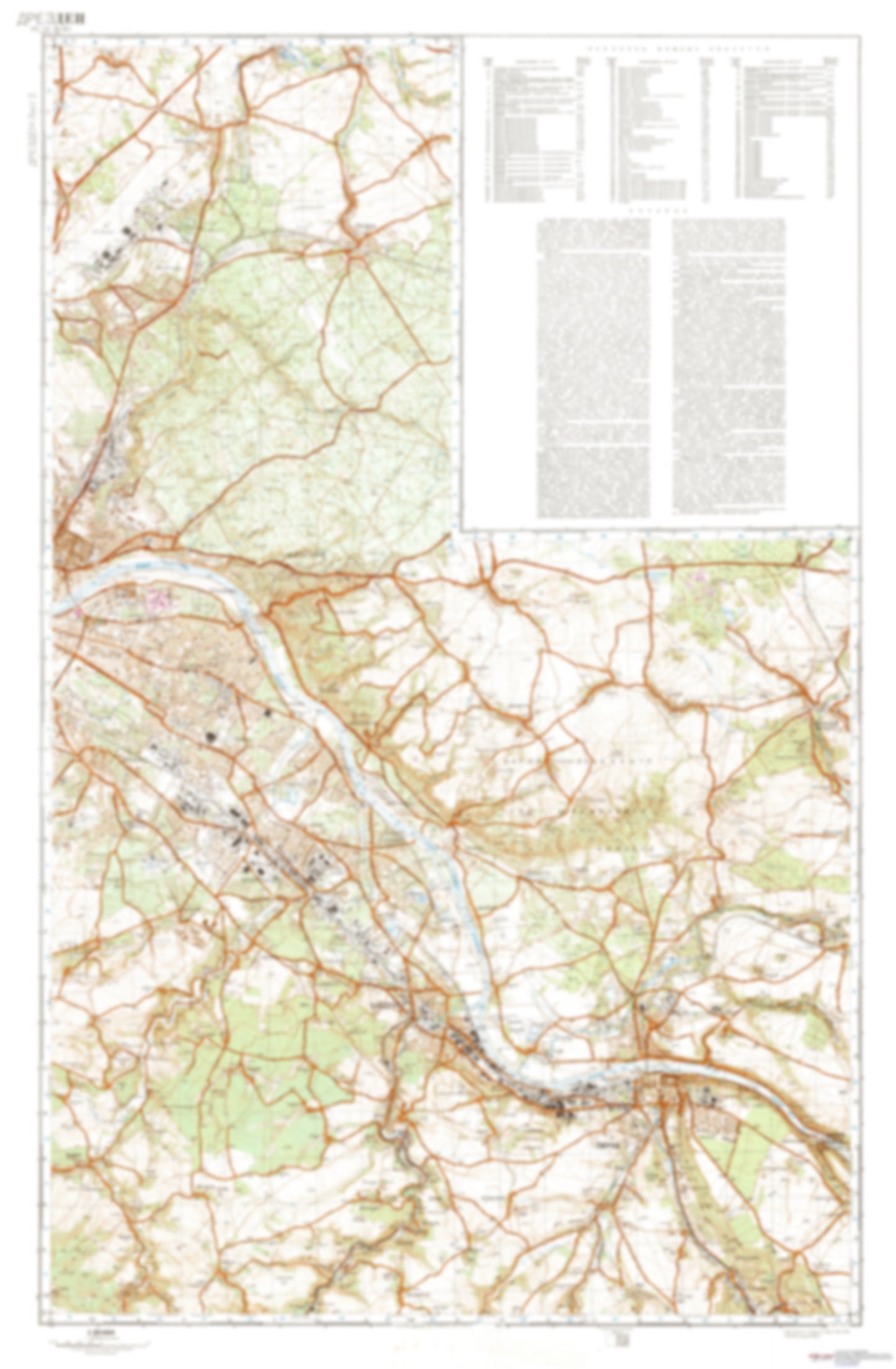 Dresden 2 (Germany) - Soviet Military City Plans