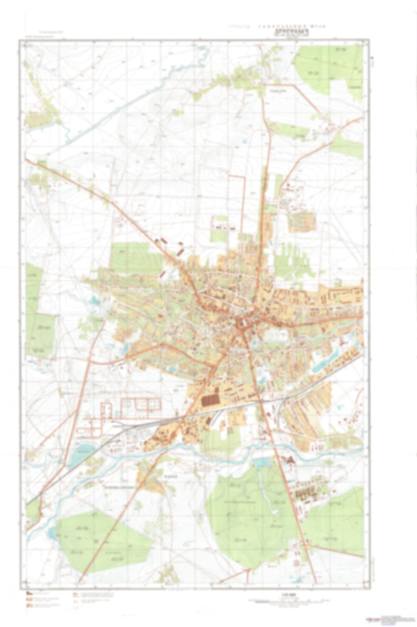 Drogobych 1 (Ukraine) - Soviet Military City Plans