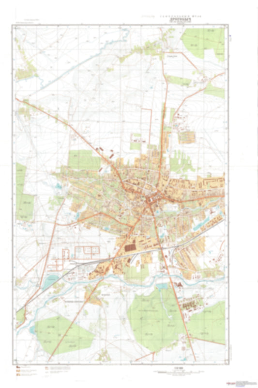 Drogobych 1 (Ukraine) - Soviet Military City Plans