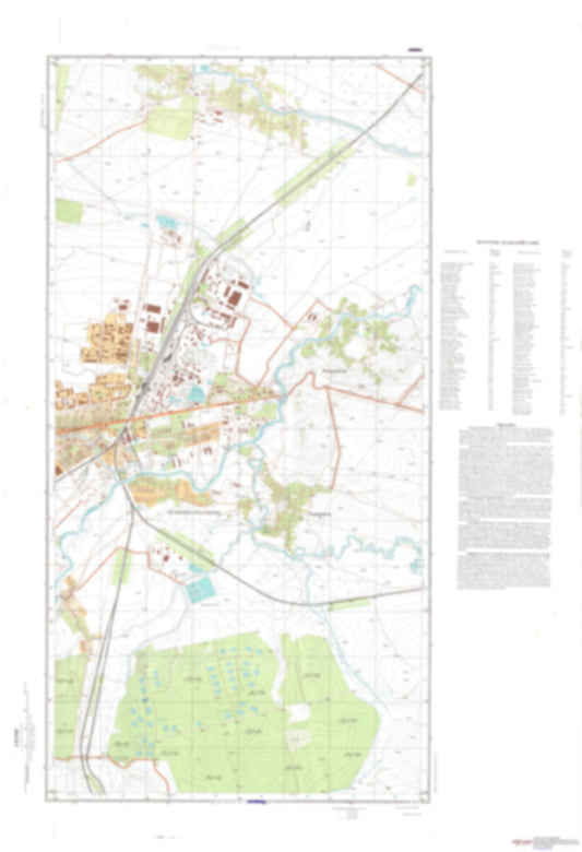 Drogobych 2 (Ukraine) - Soviet Military City Plans