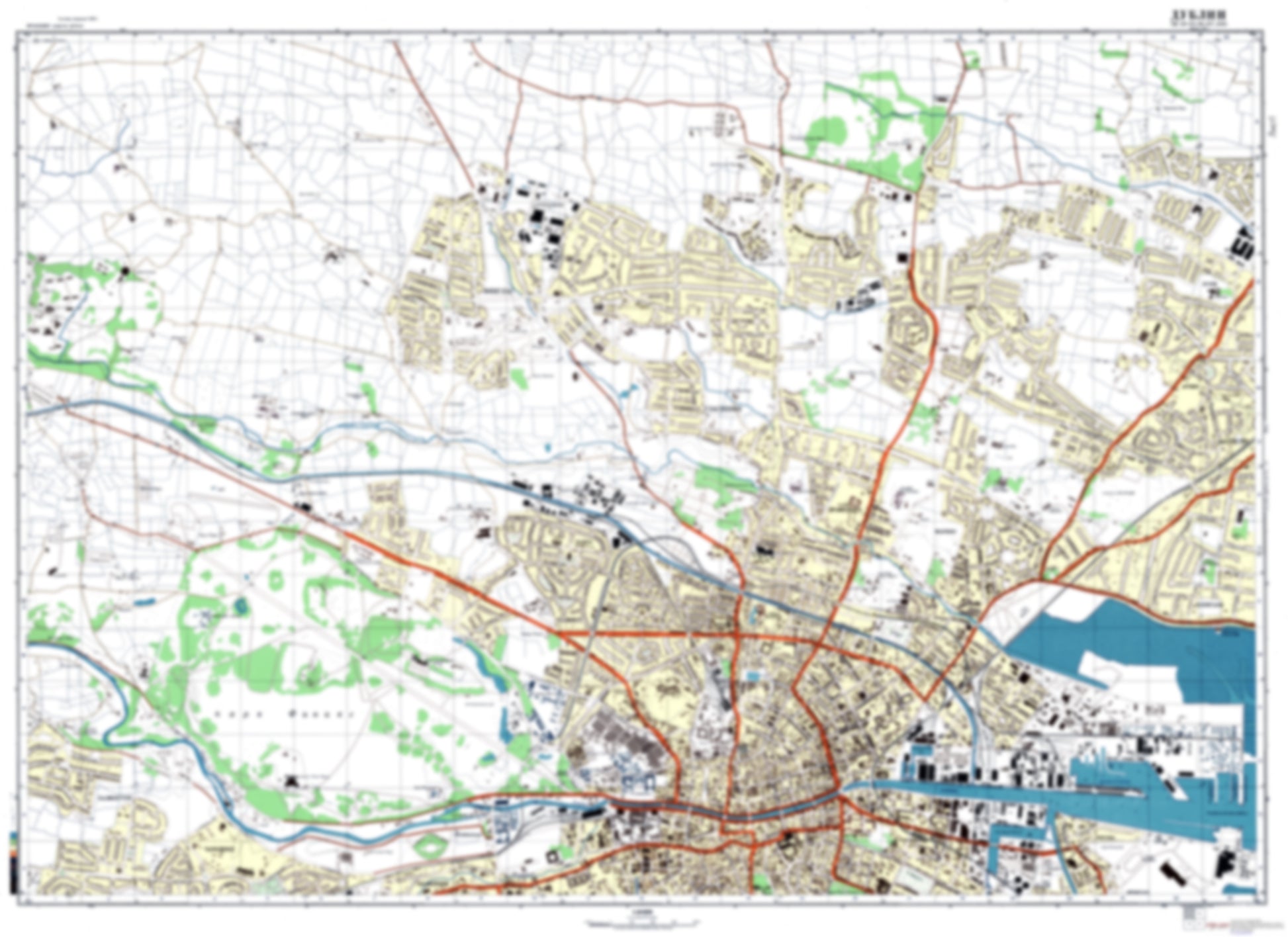 Dublin 1 (Ireland) - Soviet Military City Plans