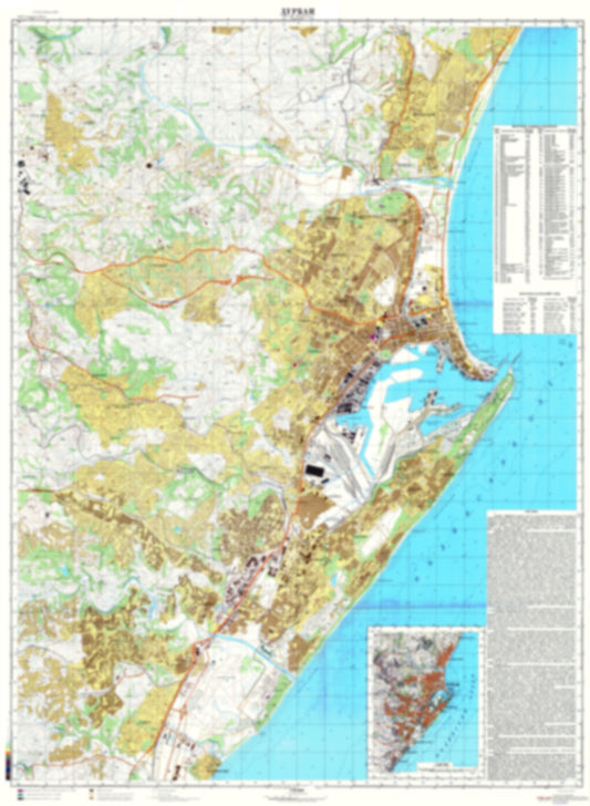 Durban (South Africa) - Soviet Military City Plans