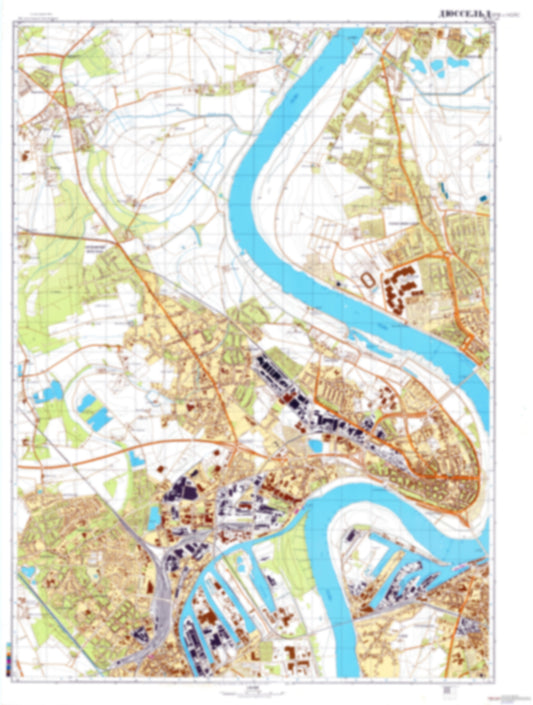Dusseldorf 1 (Germany) - Soviet Military City Plans