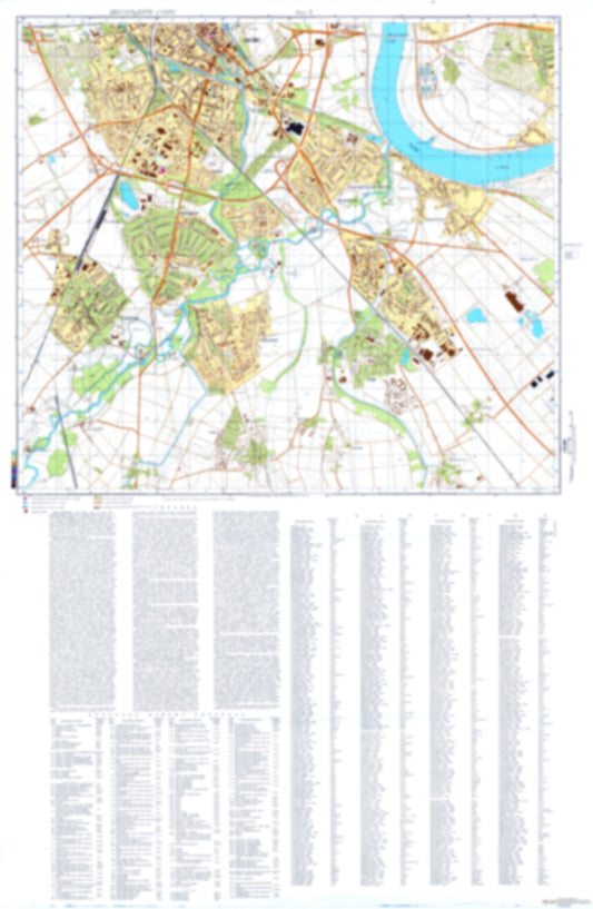 Dusseldorf 3 (Germany) - Soviet Military City Plans