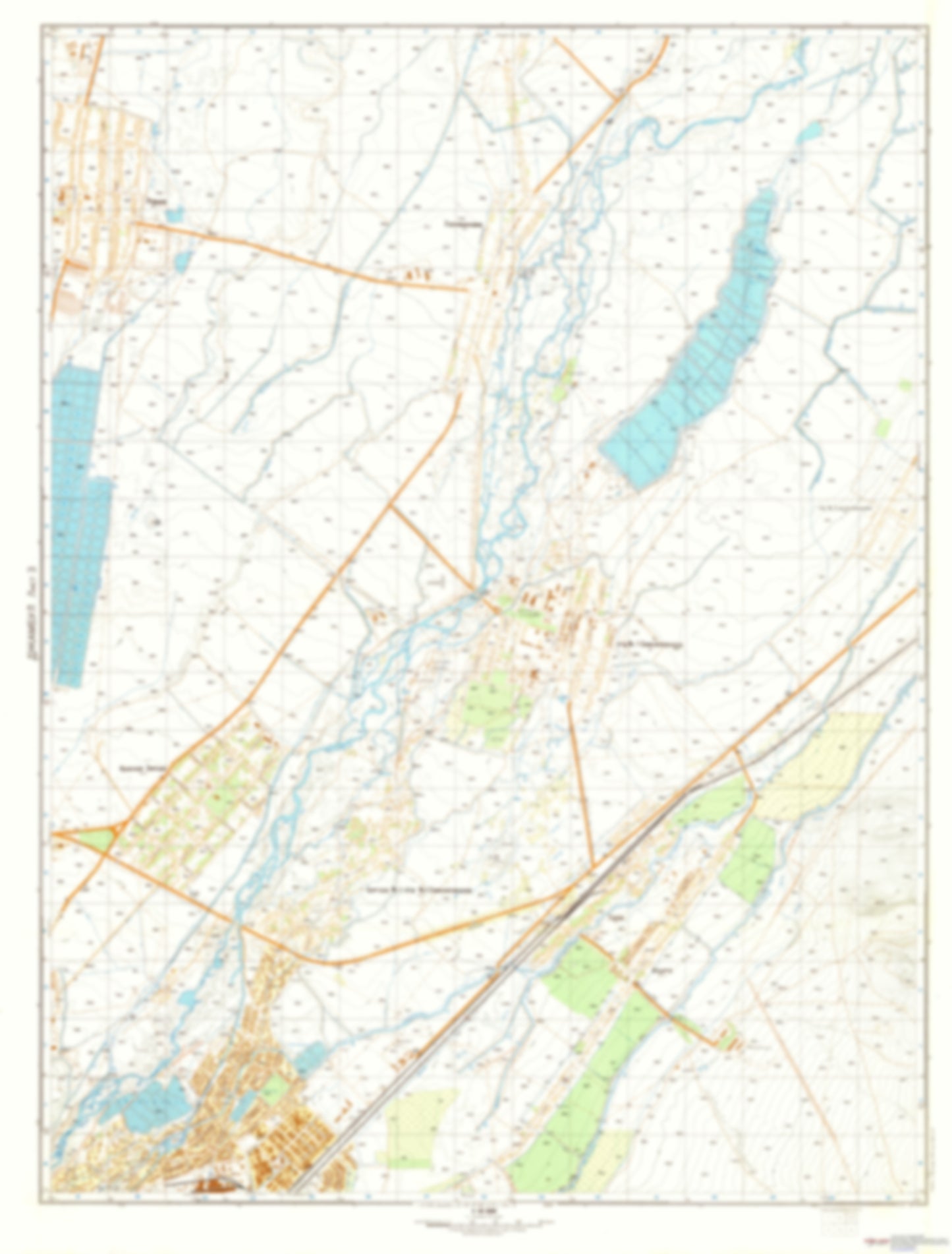 Dzhambul 3 (Kazakhstan) - Soviet Military City Plans