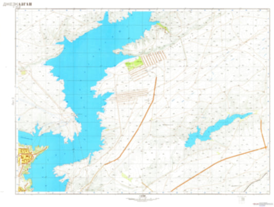 Dzhezkazgan 2 (Kazakhstan) - Soviet Military City Plans