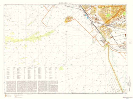 Dzhezkazgan 3 (Kazakhstan) - Soviet Military City Plans