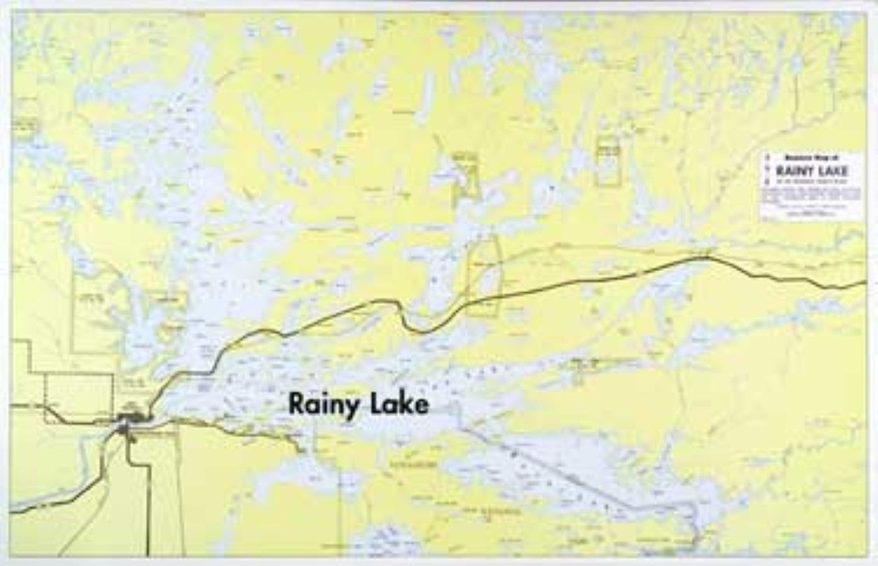 E-11: RAINY LAKE BOATERS MAP