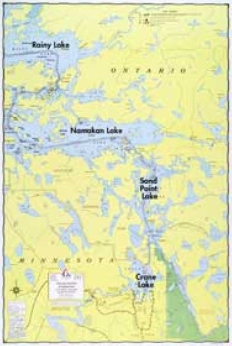 E-1: CRANE LAKE, SAND POINT LAKE, NAMAKAN LAKE