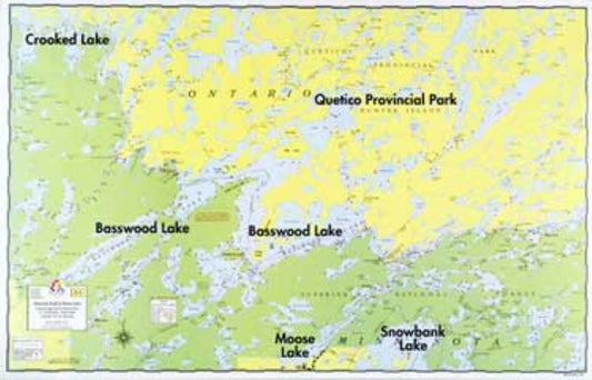 E-3: BASSWOOD LAKE, KNIFE LAKE, MOOSE LAKE