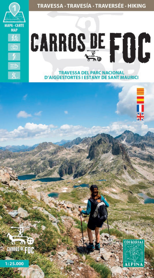 Carros de Foc Hiking Map - 2025 Edition