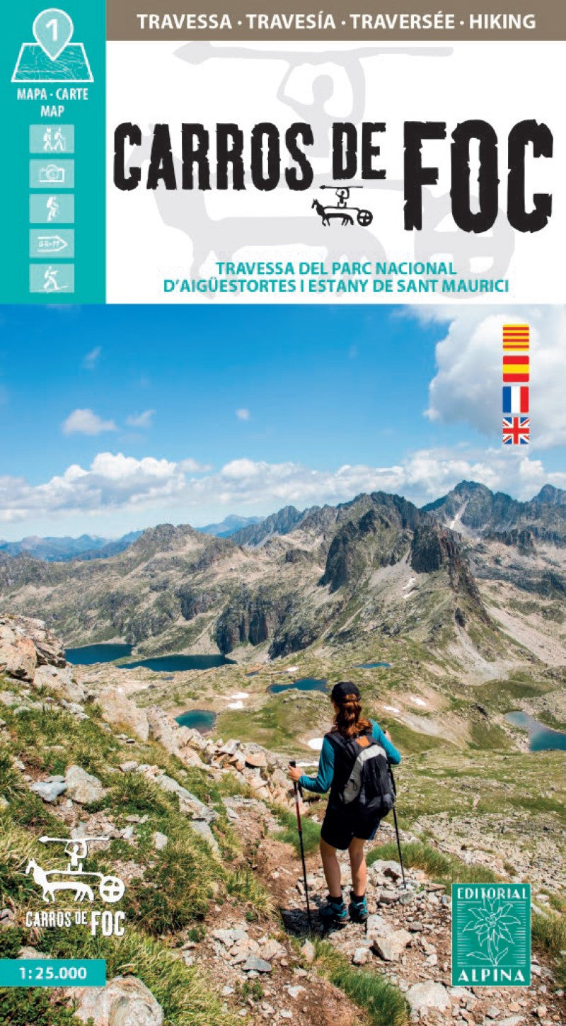 Carros de Foc Hiking Map - 2025 Edition