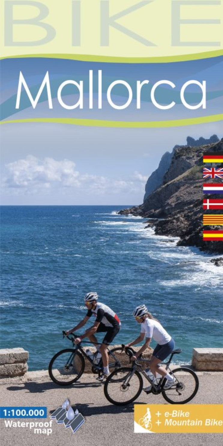 Mallorca, Spain Waterproof Bike Map