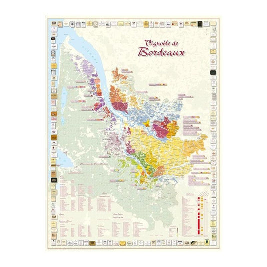 Vignoble de Bordeaux - Laminated