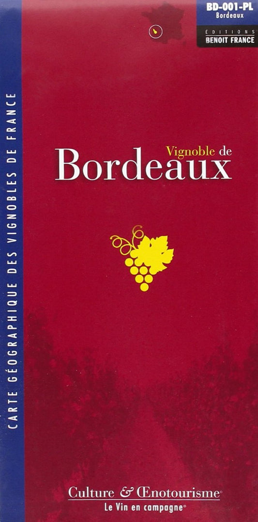 Carte du Vignoble de Bordeaux