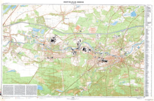 Eberswalde-Finow (Germany) - Soviet Military City Plans