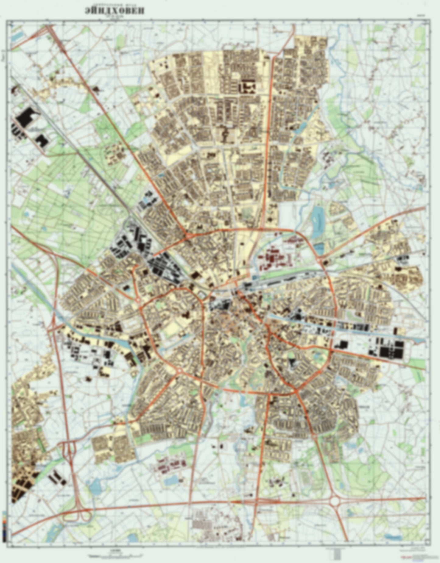 Eindhoven 2 (Netherlands) - Soviet Military City Plans