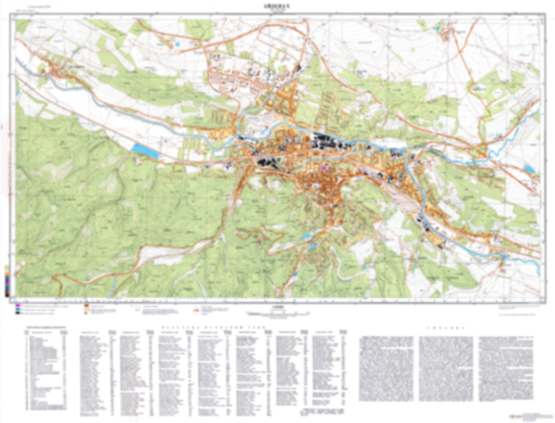 Eisenach (Germany) - Soviet Military City Plans