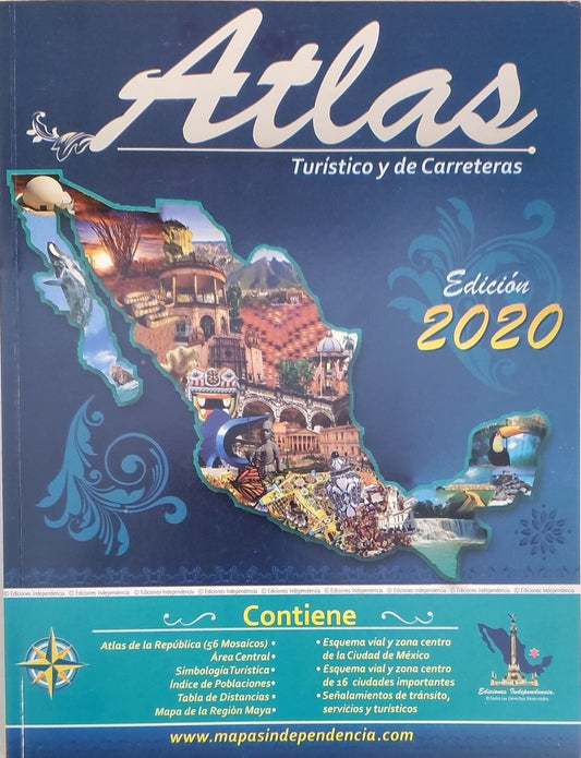 Atlas of Mexico, Tourist Routes and Roads