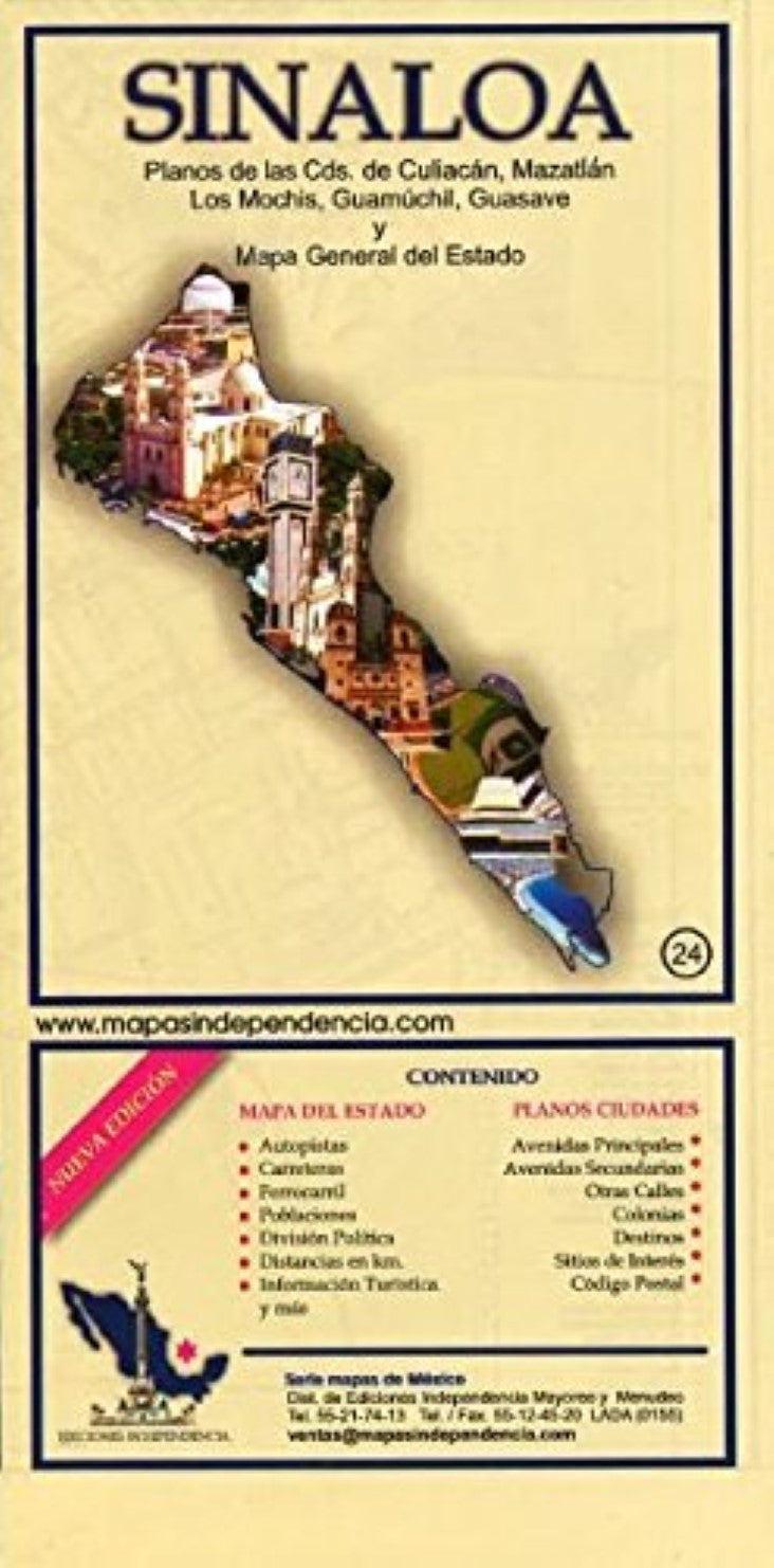 Sinaloa State Map