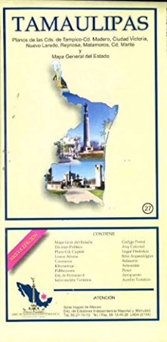 Tamaulipas State Map