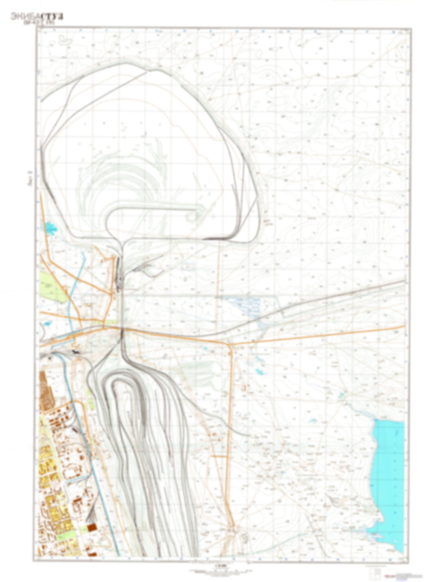 Ekibastuz 2 (Kazakhstan) - Soviet Military City Plans