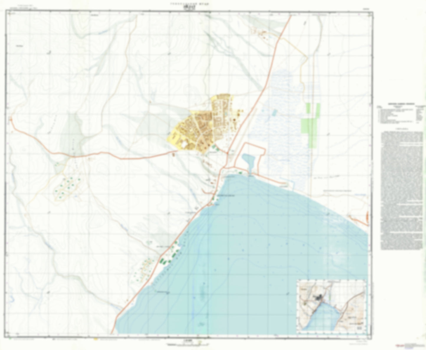 Elat (Israel) - Soviet Military City Plans