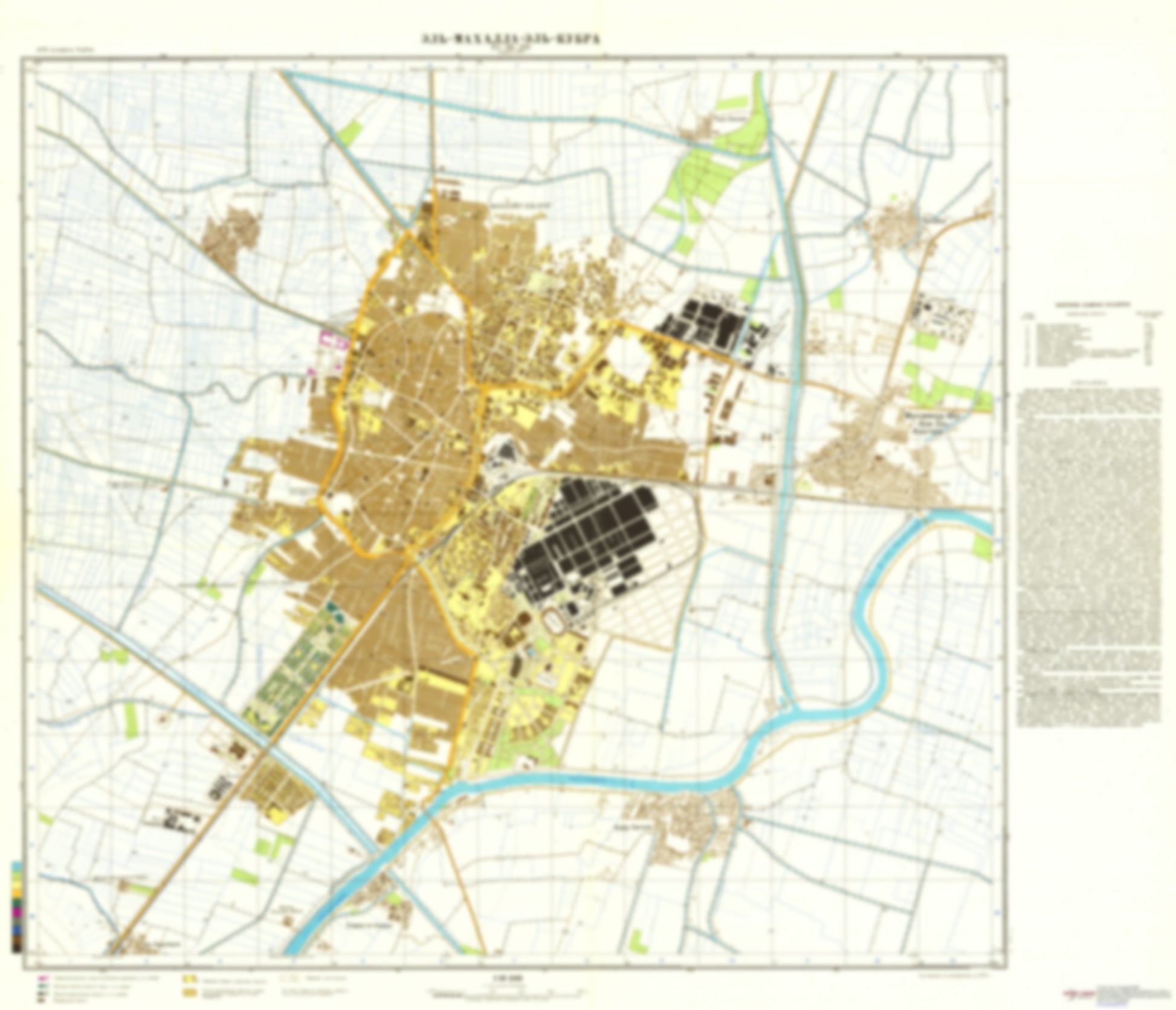 El Mahalla El Kubra (Egypt) - Soviet Military City Plans