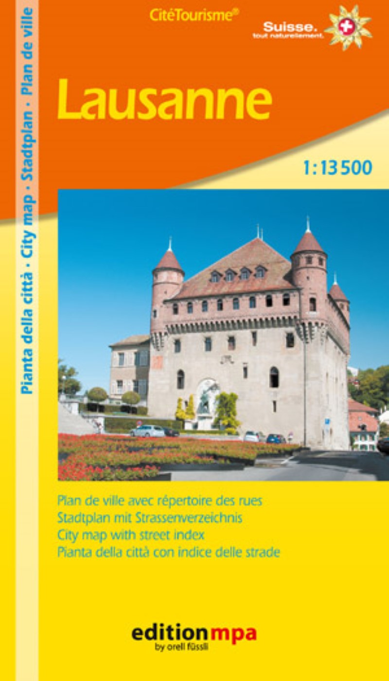 Lausanne City Pocket Map