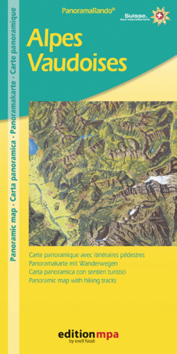 Alpes Vaudoises Hiking Map