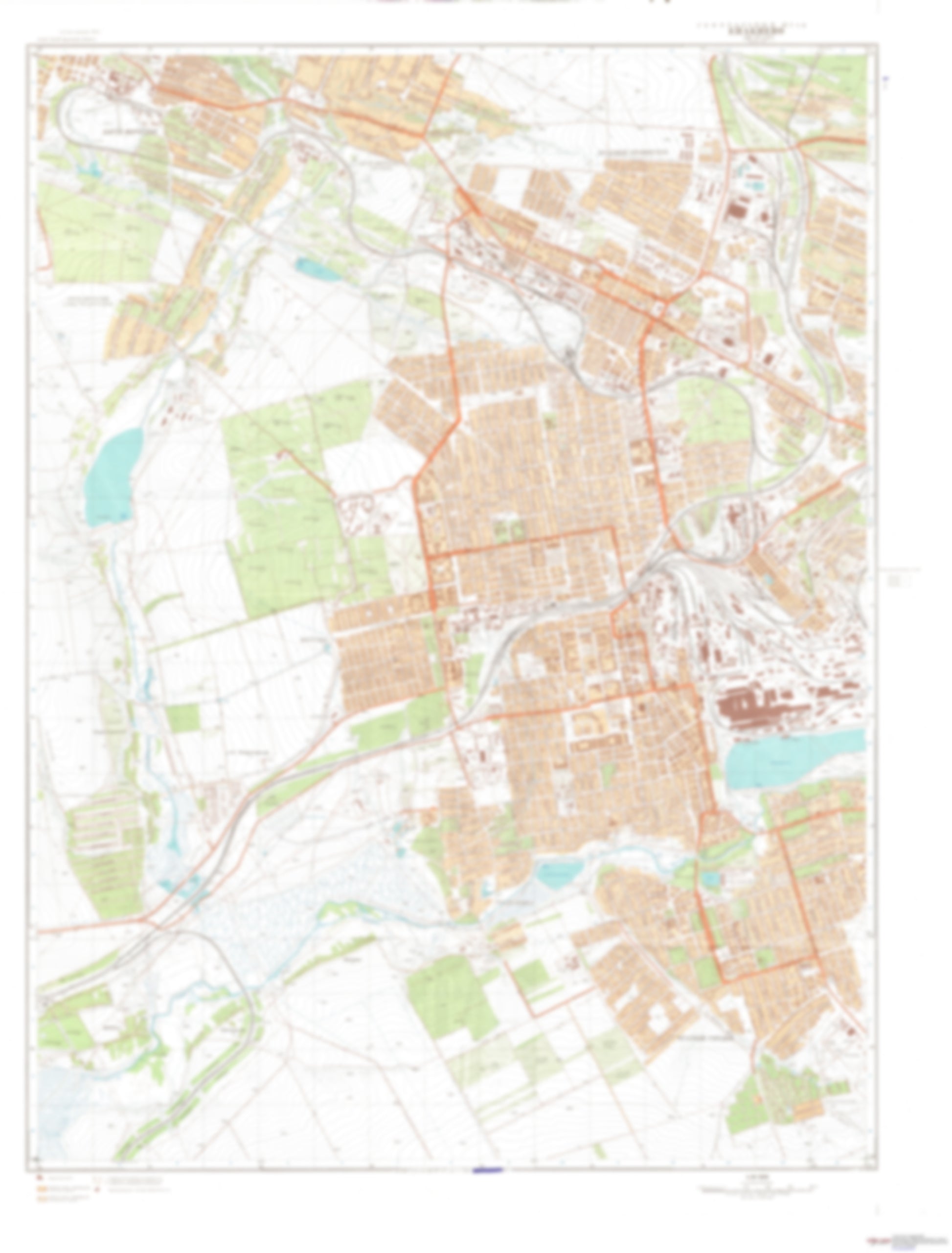 Enakievo 1 (Ukraine) - Soviet Military City Plans