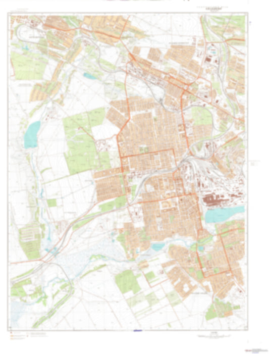 Enakievo 1 (Ukraine) - Soviet Military City Plans
