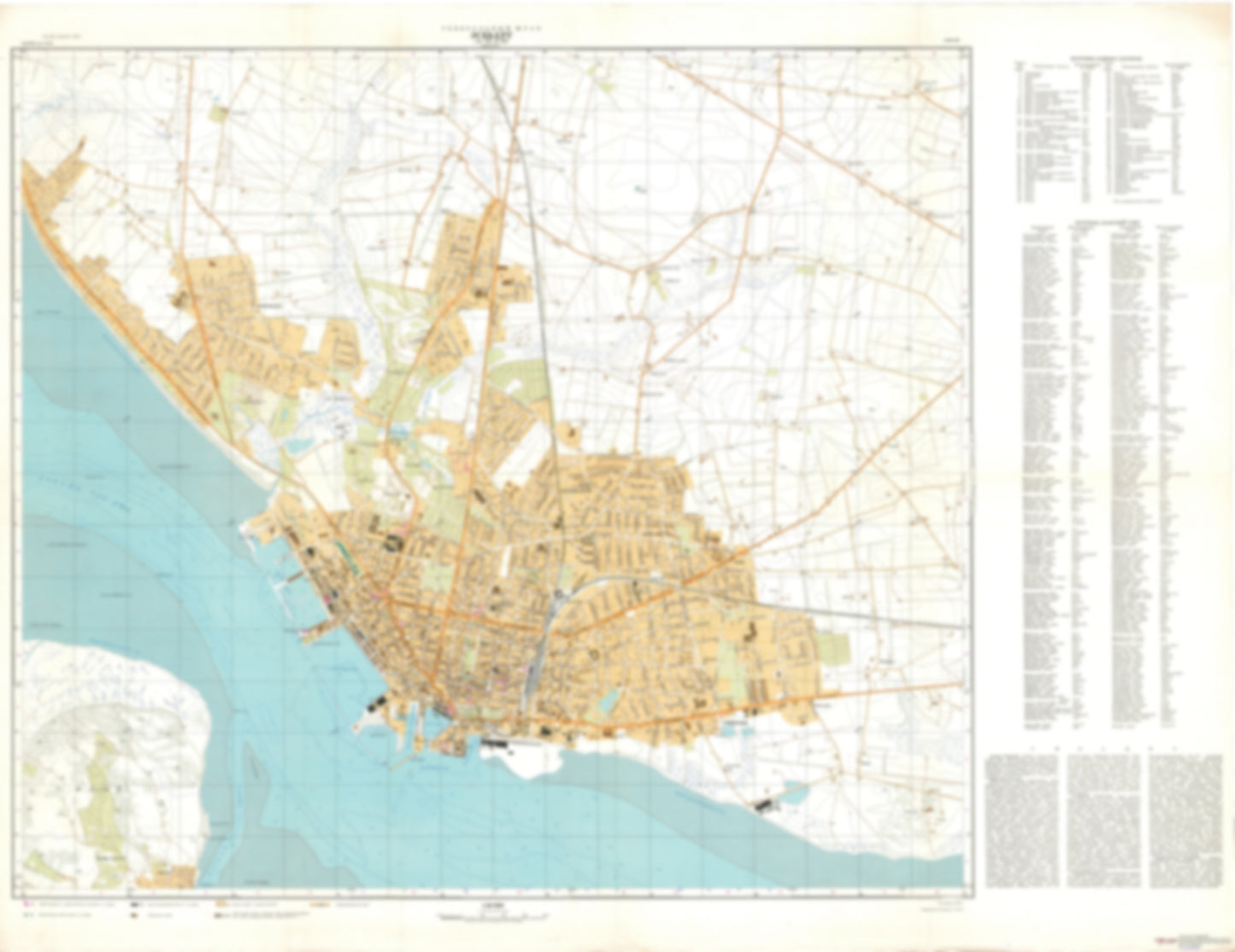 Esbjerg (Denmark) - Soviet Military City Plans