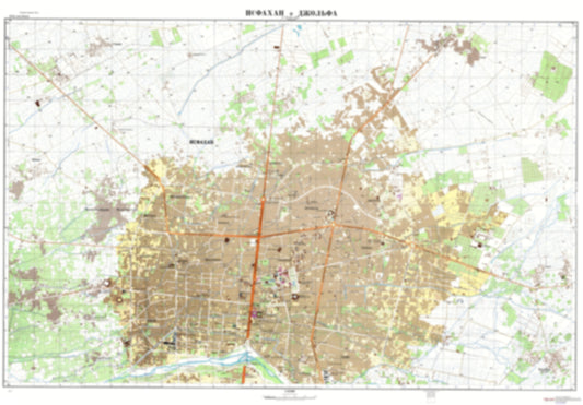 Esfahan 1 (Iran) - Soviet Military City Plans