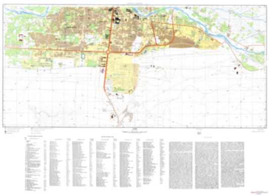 Esfahan 2 (Iran) - Soviet Military City Plans