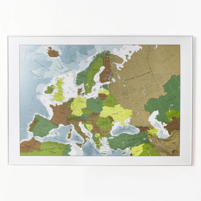 Europe - Version 1 - Laminated