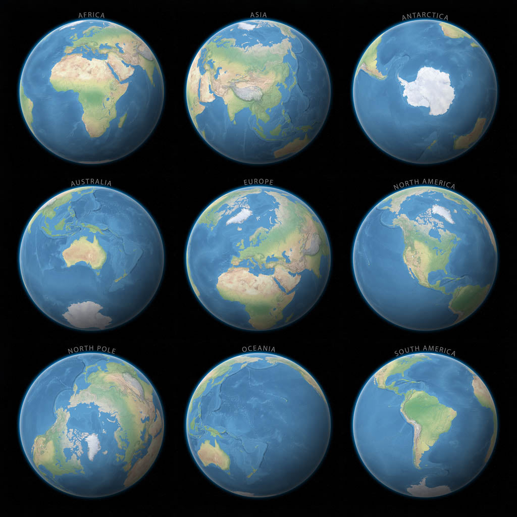 Earth from Space - Paper