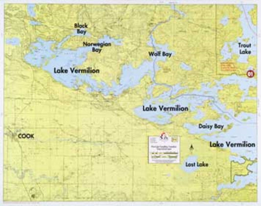 F-1: WEST LAKE VERMILION, TROUT LAKE, LOST LAKE