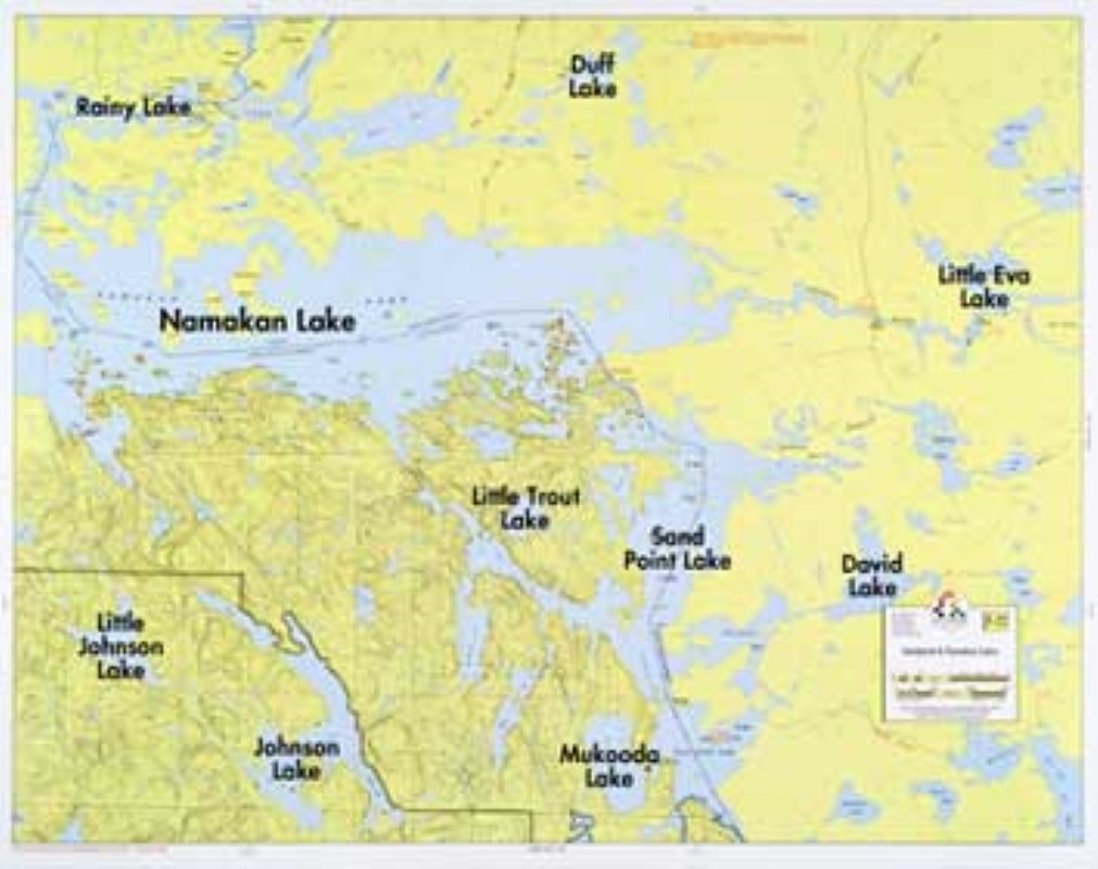 F-22: SANDPOINT LAKE, NAMAKAN LAKE