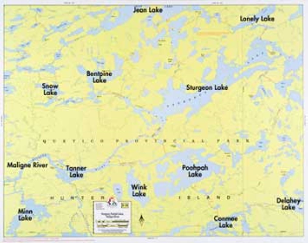 F-24: STURGEON LAKE, POOHBAH LAKE, MALIGNE RIVER