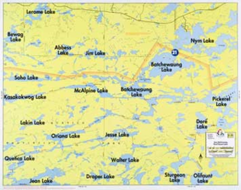 F-29: JEAN LAKE, BATCHEWAUNG LAKE, WEST PICKEREL LAKE