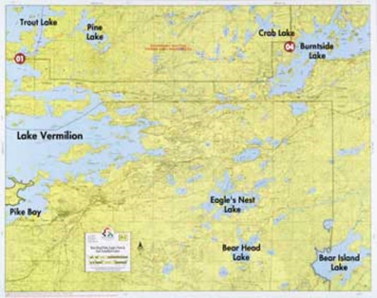 F-2: BEAR HEAD PARK, EAGLE'S NEST LAKE, EAST LAKE VERMILION
