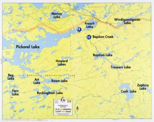 F-30: EAST PICKEREL LAKE, FRENCH LAKE, CASH LAKE