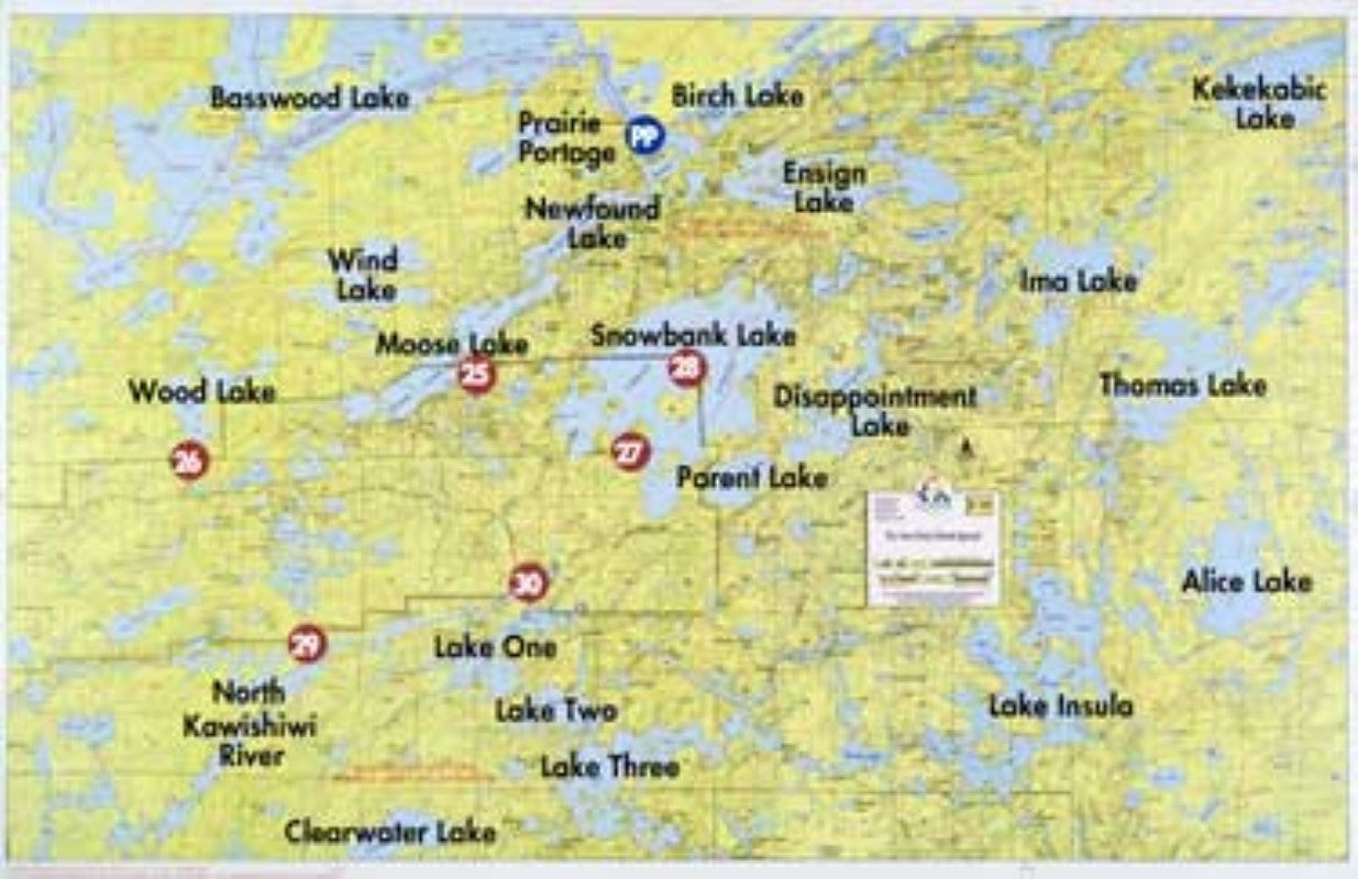 F-31: ELY AREA ENTRY POINT MAP