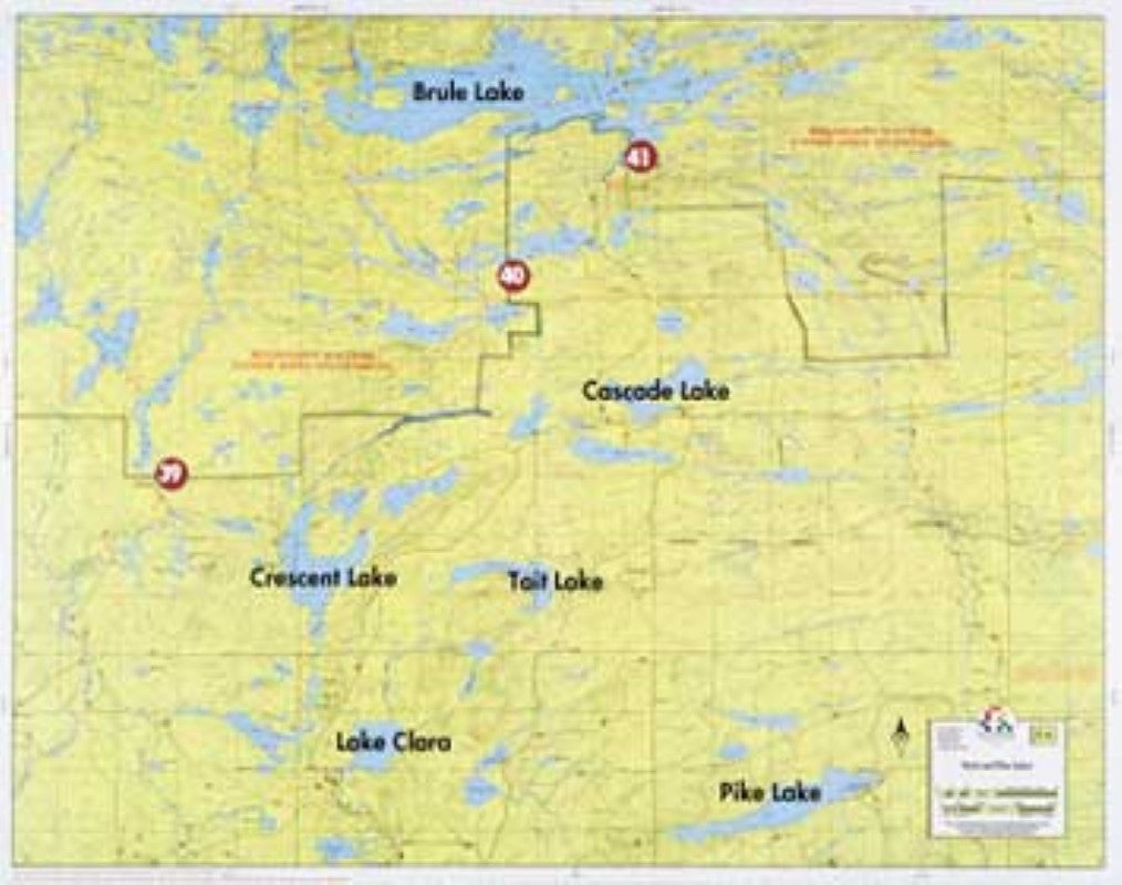 F-6: SMOKE LAKE, FLAME LAKE, BRULE LAKE