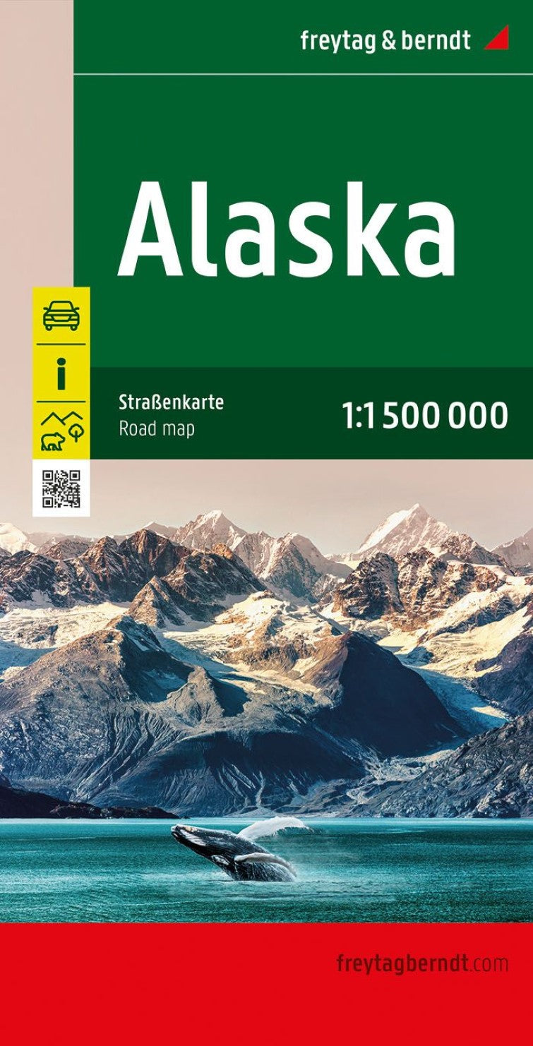 Alaska, road map 1:1,500,000